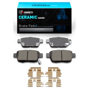 Acura TL Ceramic Brake Pads - Rear - R1 Concepts - R1 Ceramic - `06-`14